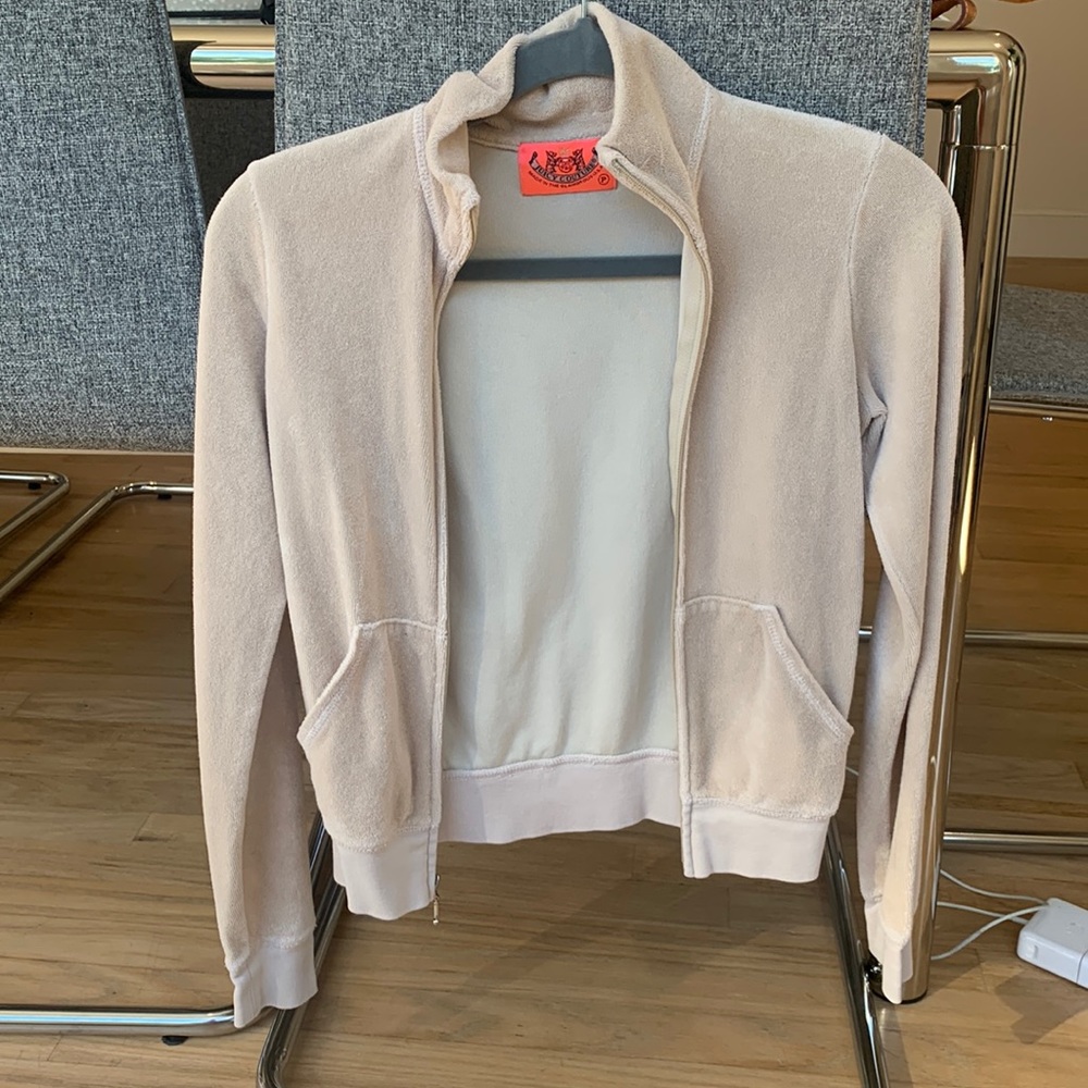 Womens Juicy Couture nude sweatshirt size P